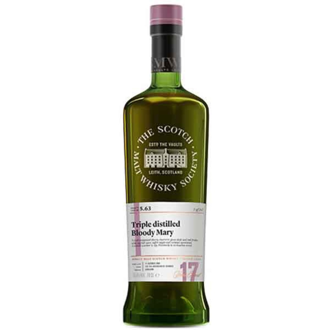 Smws協會歐肯特軒5.63單桶原酒威士忌 700ml